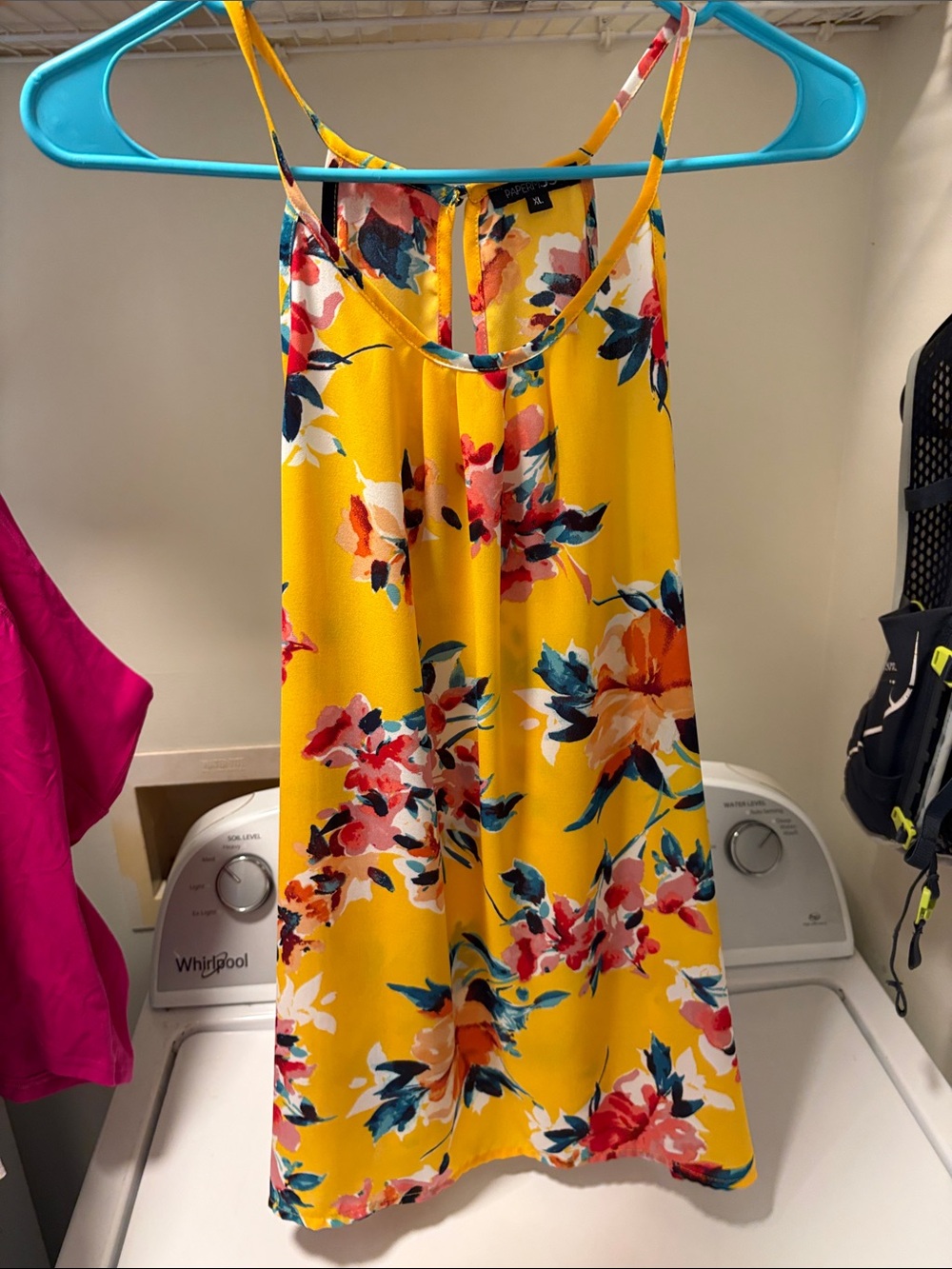 Papermoon StitchFix Yellow Floral Blouse - Like New